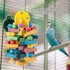 PLLO Juguete para Loros, Divertido Juguete para Masticar pájaros, 17