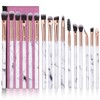 Eye Makeup Brushes Set DUAIU 16Pcs Eyeshadow brushes Premium Synthetic