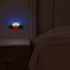 Annmore Night Light Socket Children's Rainbow Socket Light with Twilight