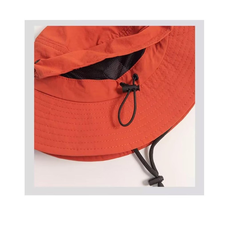 Uroi Waterproof Bucket Hat, Foldable, Storable, Safari Hat, Mesh, Lightweight,
