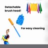 ARCUS 3 PACK Microfibre Extendable Duster, Washable Extendable Feather Duster