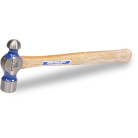VAUGHAN Ball Pein Hammer, 24 oz, Hickory handle, American high carbon steel, TC224, VN15730