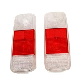 T2 Camper Clear Red Rear Light Lenses Tail Lamp Lenses Type 2 Bay