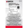 Satco 5.5-Watt LED E12 Light Bulb, 2700K, 15000 Hour Rating,