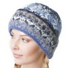 Winter Icelandic Wool Beanie Cap for Women 2 Ply Knitted