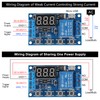 Juzitao 4pcs DC 6-30V Timer Relay Programmable Delay Relay Module