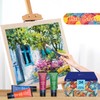 Acrylic Paint Set 24 Colors Craft Paints in Tubes with