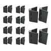 Bobco Metals 4" Heavy Duty Weldable Hinges | Steel Butt