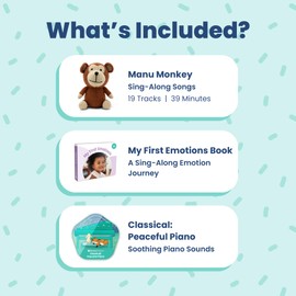 Storypod Feelings & Expressions Set for The Learning-First Audio Play System | Content for Age 2 Years, 3 Months | SEL Audio Learning & Interactive Fun