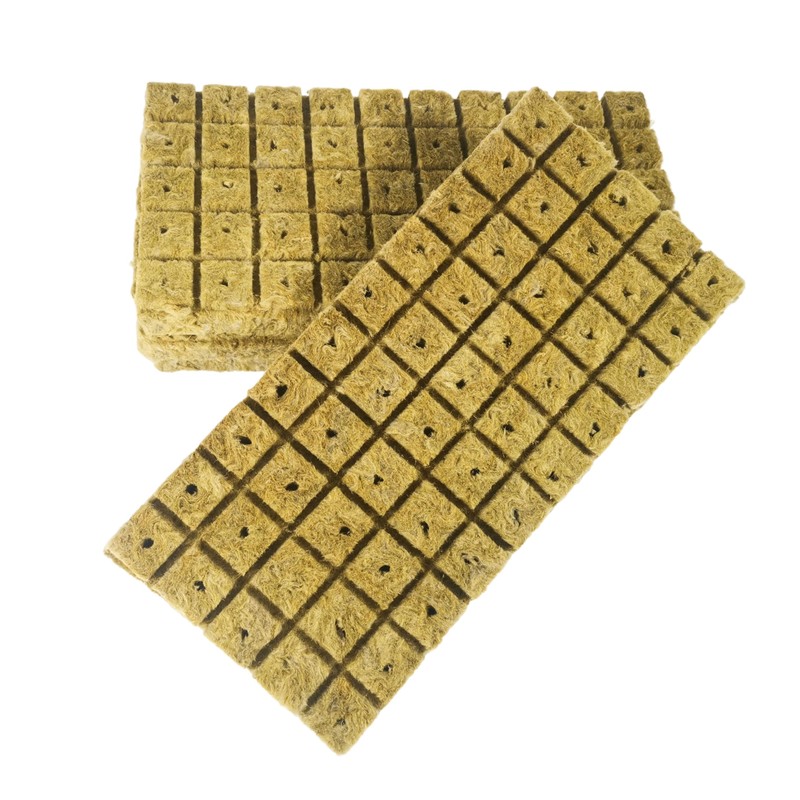 TEXALAN(R) Rockwool Cubes for Rapid Plant Growth 1" x 1"