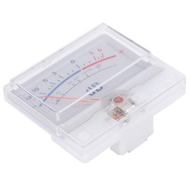 VU Meter P-55 Mini Amplifier Level Audio Meter ‑20 - + 6 dB Power Amplifier DB Meter with Pointer for DIY and Home Audio