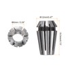 sourcing map 2 Pcs ER11 6mm Spring Collet Chuck High
