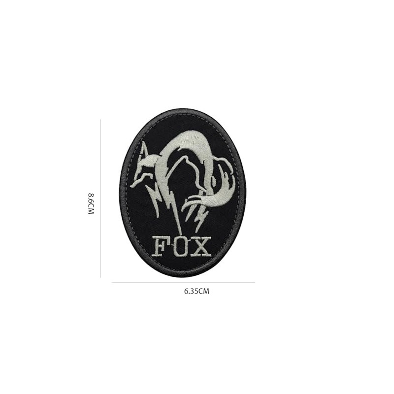 PHOENIX IKKI Metal Gear Fox Hound Military Cosplay Airsoft Embroidery