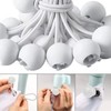 DERJDISF Ball Bungee Cord Pack - Versatile 50-Piece Set for