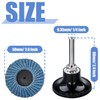 Mesee 15 Pieces Flap Grinding Disc Kit, 50mm/2 Inch Quick