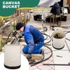 Utility Canvas Bucket 15" x 12" All Purpose Truck Tool