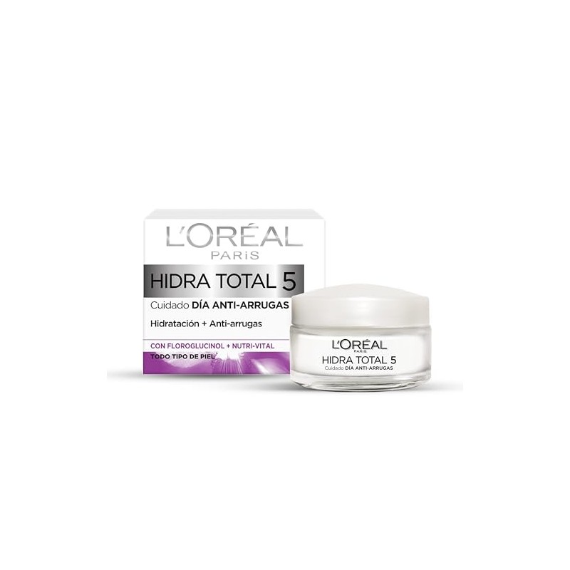 Oréal Paris Hidra Total Crema Humectante Anti Arrugas Hidrata Intensamente