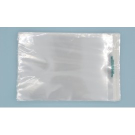 celloexpress RRS A5-157mm x 210mm + 30mm Self Seal Lip - 30 Micron Clear Renewably Sourced Resin Cellophane - Medium Cello - Pack of 100