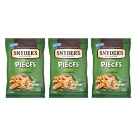 Snyder's Pretzel Pieces Jalapeno 110g (Pack of 3)
