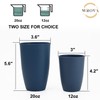 Wrova Wheat Straw Cups 6 PCS Good Alternative to Plastic