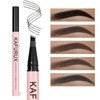 Waterproof Eyebrow Liquid Pen, 1 Count Long-lasting Precise Eyebrow Enhancers,
