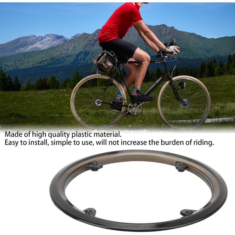 Protector de Plato para Bicicleta de Monta?a, Cubierta Protectora de
