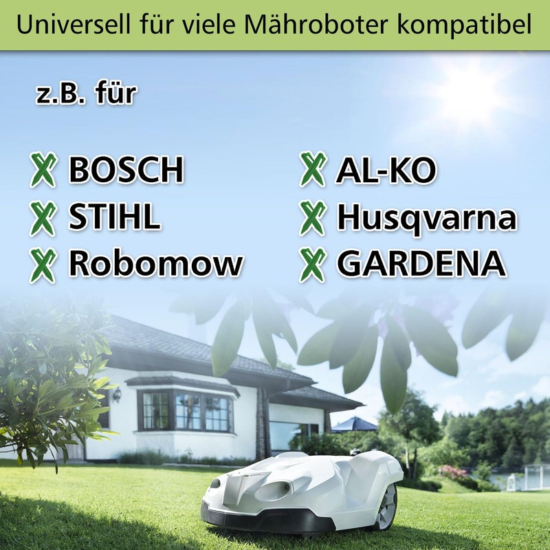 akku-net Universal 50 m Boundary Cable for Robotic Lawnmowers -