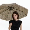 Daks (신세계강남점)DBUM4E831W2 DAKS우양산 베이지 체크 3단 (양산 겸용) (DBS Gangnam)