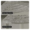 Sumerflos Acrylic Corner Shower Stool for Inside Shower, Clear Small