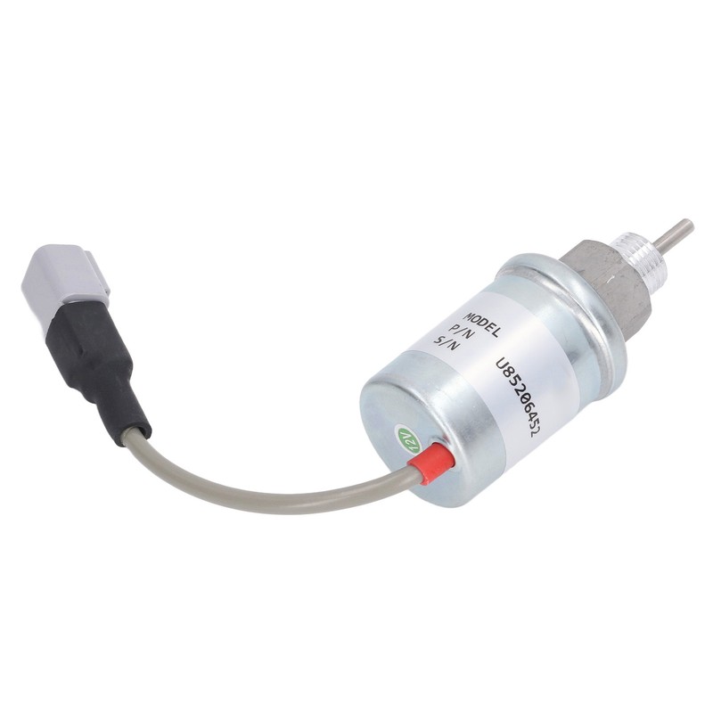 Fuel Shut Off Solenoid Valve Aluminum Alloy U85206452 Stop Solenoid