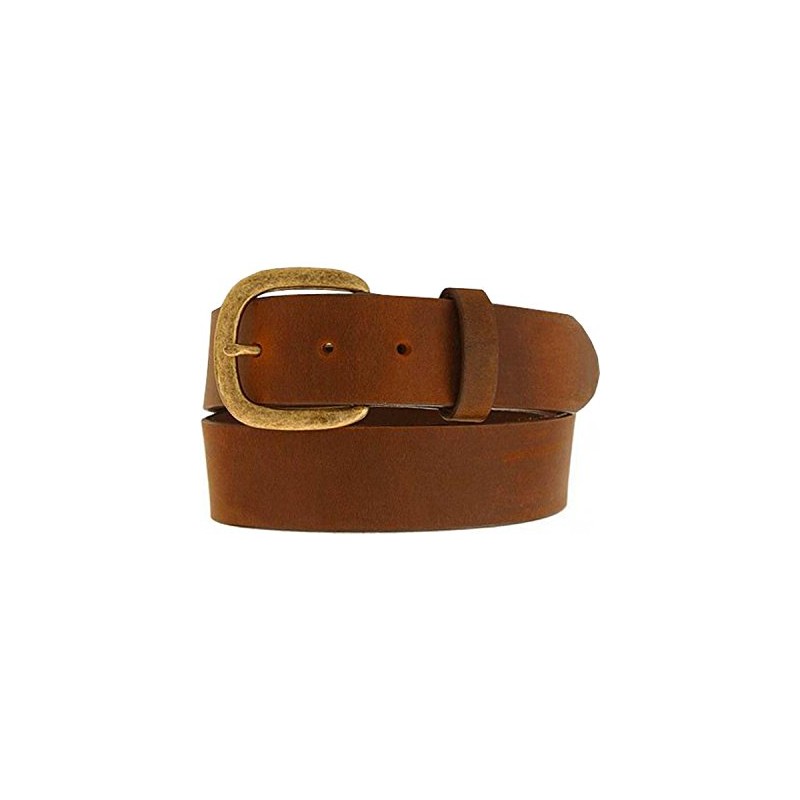 Justin Men's Basic Leather Work Belt Reg And Big Bark