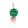 Sunstar Stationery S8347417 Watermelon Game Keychain, Reel Included, Watermelon &