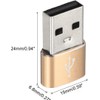 Usb 3.1 Type C Female To Usb 3.0 Male Adapter