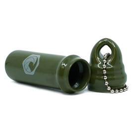 SEAHIVE Floating Keychain (2 pack) - Boat Key Float with Waterproof Safety Container - Pontoon, Fishing, Kayak, Dry Bag Accessories key chain holder (Army Green)