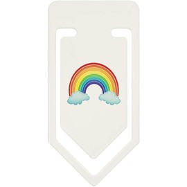 Azeeda 91mm 'Süßer Regenbogen' Große Plastik Büroklammer (CC00094208)