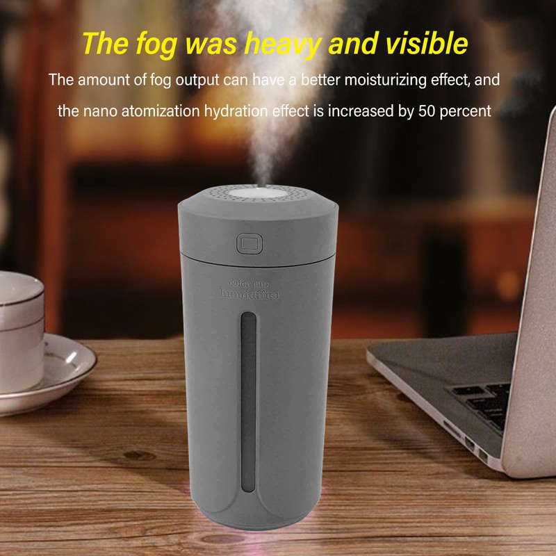 Portable Mini Humidifier Multifunction 2 in 1 USB Silent Aromatherapy