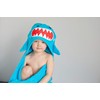 Zoocchini - Toddler Towel - Sherman the Shark