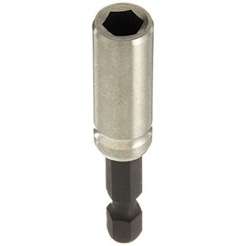 Bosch 2608522316 Universal Holder with Permanent Magnet, Black/Silver, 10 x 55 mm