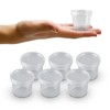 Bestlivings Storage Jars with Lids, Pack of 6, 35 ml,