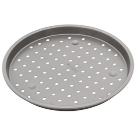 Judge JB12 Non-Stick 12" Round Pizza Crisper, Baking Tray with Holes, Dishwasher Safe 30cm x 2cm - 5 Year Guarantee