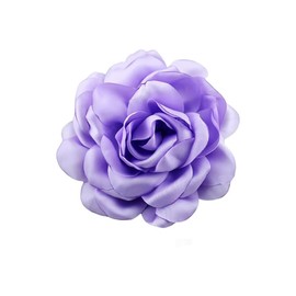 Peony Flower Brooches Pins Delicate Chiffon Rose Flower Brooch Classic for Party Dance Banquet for Women Ladies Lapel Pins Dress Suit Ceremony Clothes Accessories Jewelry Gifts 95mm (Light purple)