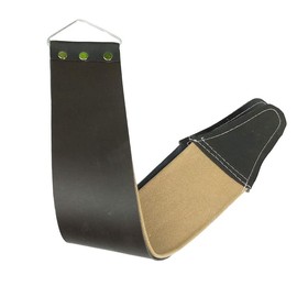 TorSor 2 Pack Straight Razor Strop Sharpener Strap Sharpening Strops Belt Leather Canvas Knife Barber Shave Cut Folding Shaving Knives Chisels Blade Tool for Starter Beginners