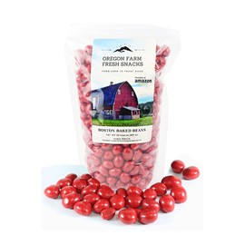 Oregon Farm Fresh Snacks Boston Baked Beans Candy Coated Peanuts Perfect for Snacks, Lunches, Movie, Game Nights, Candy Bowls, Buffets and Sporting Events - 2lbs