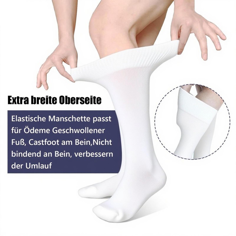 Seamless Capture Boot Socks for Walking Boots, Orthopaedic Replacement Stockings,