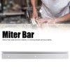 Aluminium High Strength Miter Bar Slider Table Saw Gauge Rod