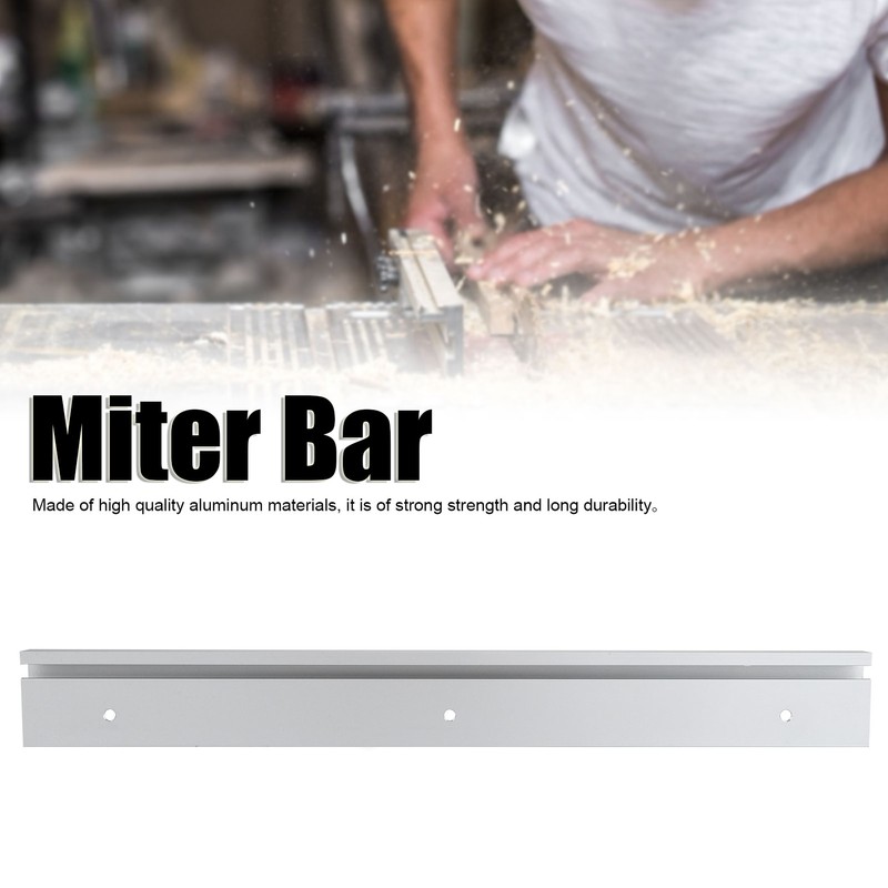 Aluminium High Strength Miter Bar Slider Table Saw Gauge Rod