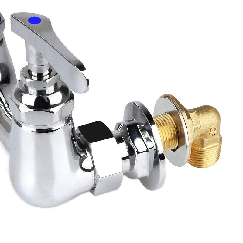 COOLWEST Wall Mounting Installation Kit for Commercial Wall Mount Faucet,