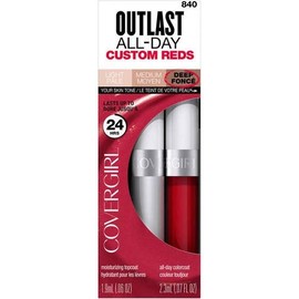 COVERGIRL Outlast All-Day Custom Reds Lip Color, Signature Scarlet (Pack of 10)