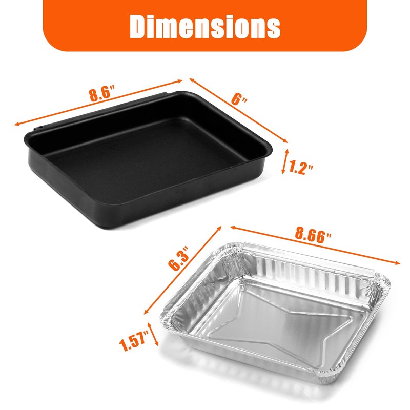 for Weber Drip Pan Replacement 93305 Catch Pan for Weber