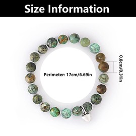 50th Birthday Gifts for Women, Mum Bracelet, Natural Stones Bracelet, For Women on Christmas Birthday Mothers Day